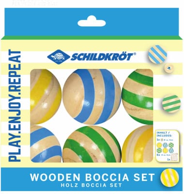 Schildkröt Wooden Boccia-Set
