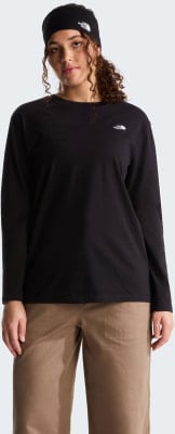 The North Face THE NORTH FACE W Essential Simple DomeLangarmshirt 100% Baumwolle The North Face THE NORTH FACE W Essential Simple DomeLangarmshirt 100% Baumwolle