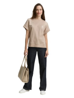 Tom Tailor Crew Neck Chest női póló