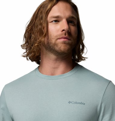 Columbia CSC Logo Back Tee T-Shirt kurzarm 100%org.BW