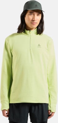 Odlo Essential Thermal langarm Laufshirt mit Halfzip