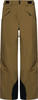 Braune Skihose mit schwarzen Details und Oakley-Logo.