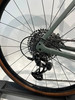 Fahrrad-Schaltwerk hinten mit Kassette und Kette.