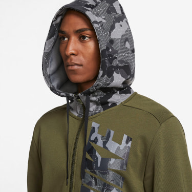 Dri-FIT Camo Hoodie mit Fullzip