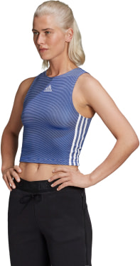 Zippable Ribbed Tanktop