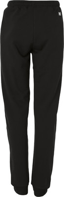 Schwarze Jogginghose mit Logo auf der linken Oberschenkelseite. Schwarze Jogginghose mit Logo auf der linken Oberschenkelseite.
