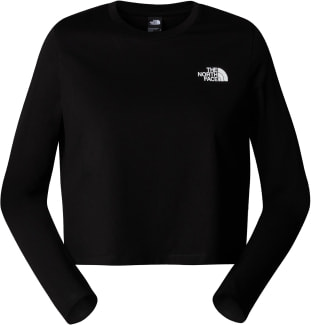 THE NORTH Face W L/S Simple Dome Crop Tee női hosszú ujjú póló