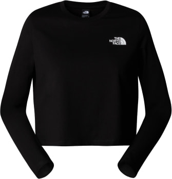The North Face W L/S Simple Dome Crop Tee női hosszú ujjú póló