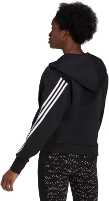 adidas Sportswear Wrapped 3-Streifen Kapuzenjacke
