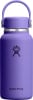 Lila Hydro Flask Flasche mit Griff und Logo.