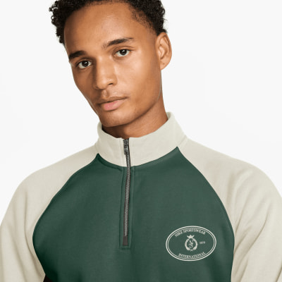 Nike NSW Club Halfzip Langarmshirt