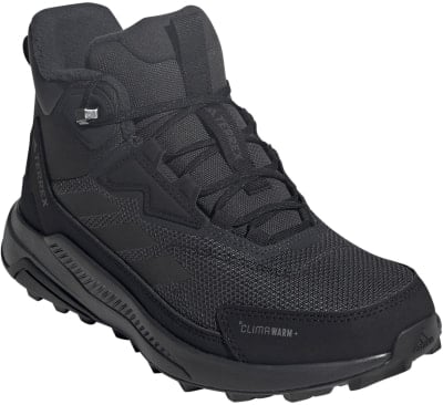 Černá pánská zimní obuv Adidas Terrex s technologií Climawarm. Černá pánská zimní obuv Adidas Terrex s technologií Climawarm.