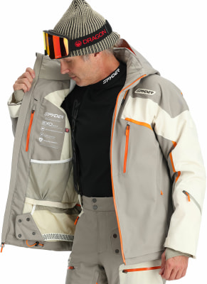 Spyder Leader Skijacke mit Kapuze