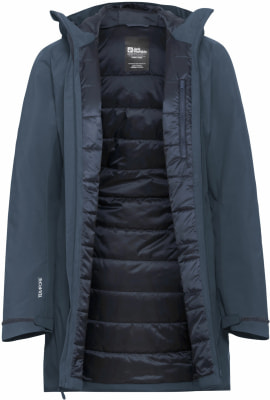 Jack Wolfskin Heidelstein Hardshelljacke mit Kapuze