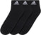 3-Stripes Performance boka zokni (3pár)
