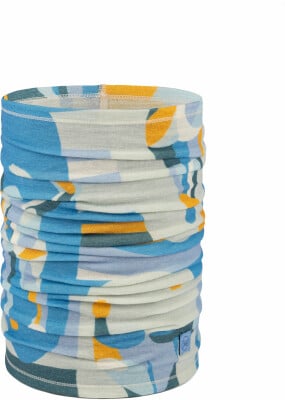 Buff Merino Lightweight Neckwarmer Digital Print