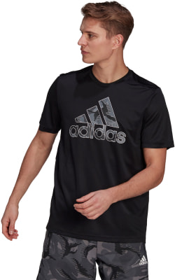 adidas Designed 2 Move Camouflage Graphic Aeroready T-Shirt
