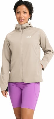 Jack Wolfskin Skyvail Softshelljacke mit Kapuze