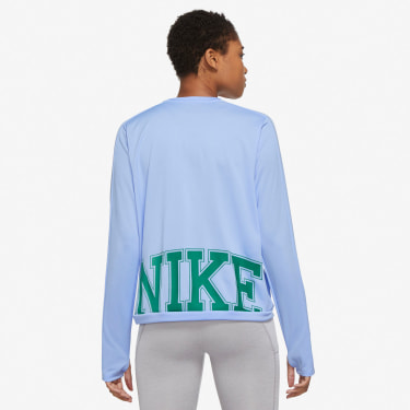 W NK DF Ux. Mikina SWOOSH RUN PACER MDLYR