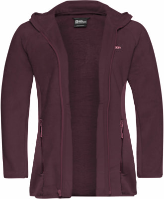 Jack Wolfskin Rotwand Fleecejacke mit Kapuze