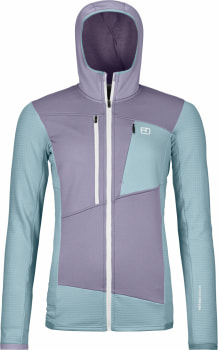 Ortovox Fleece Grid Fleecejacke mit Kapuze
