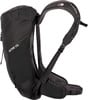 Schwarzer Kohla Active 15L Rucksack mit gepolsterten Schultergurten und Hüftgurt.