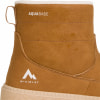 Brauner Winterstiefel mit McKinley-Logo und Aquabase-Schriftzug.