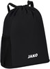 Schwarze Tasche mit JAKO-Logo und seitlichen Netztaschen.