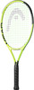 HEAD Extreme Tennisschläger mit schwarzem Griffband und grünen Saiten.