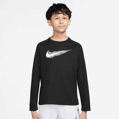 Nike B Nk Df Multi Ls Top Hbr Jungen Langarmshirt