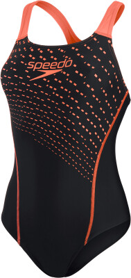Speedo MEDLEY LOGO MDLT női úszóruha 80% rec. NY, 20% EA