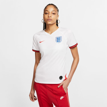 Breathe England Stadium Home Soccer Jersey női foci mez felső