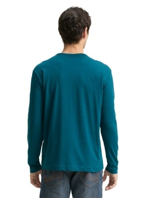 Tom Tailor Printed férfi hosszú ujjú póló