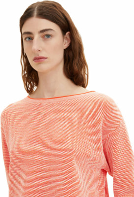 Tom Tailor Knit W.Structure női pulóver