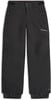 Schwarze Skihose mit O'Neill-Logo und Reißverschluss.