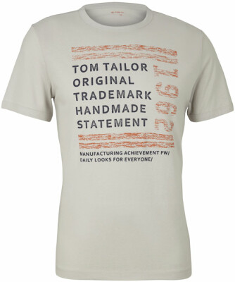 Tom Tailor TOM TAILOR Printed férfi póló rövid ujjú