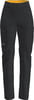 Schwarze Outdoorhose mit gelbem Bund und Salewa-Logo.