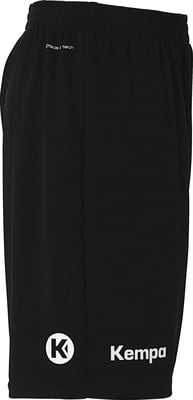 Schwarze Sporthose mit Kempa-Logo und Schriftzug 2face tech. Schwarze Sporthose mit Kempa-Logo und Schriftzug 2face tech.
