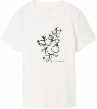 Tom Tailor TOM TAILOR Crew Neck Artwor Női póló