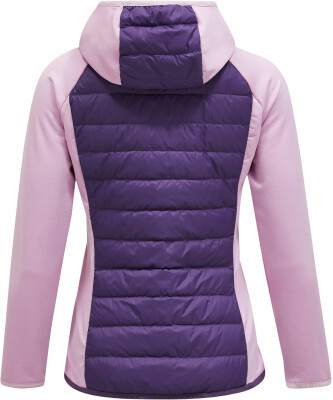 Peak Performance Echtdaunen Hybridjacke mit Kapuze