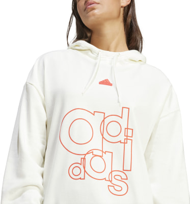 adidas French Terry Print Hoodie