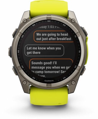 Garmin Fenix 8 Solar Sapphire Multisport Smartwatch - 51 mm