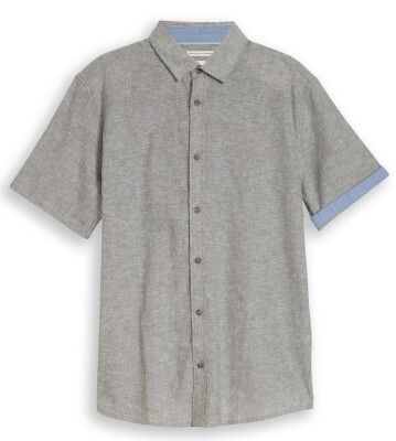 Tom Tailor Cotton Linen férfi ing Tom Tailor Cotton Linen férfi ing