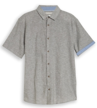 Tom Tailor Cotton Linen férfi ing