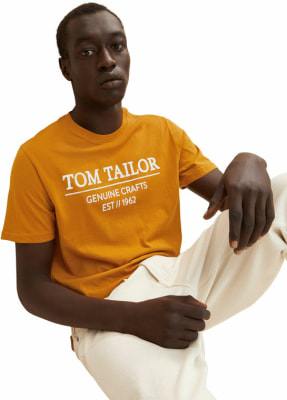 Tom Tailor TOM TAILOR With Print férfi póló rövid ujjú