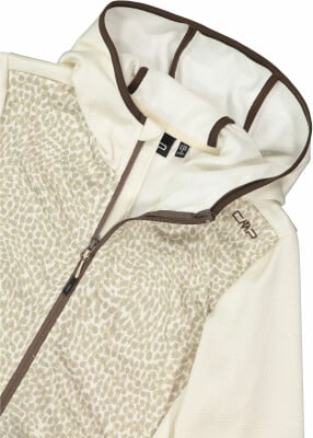CMP Jacket Fix Hood Strickjacke Knit Tech