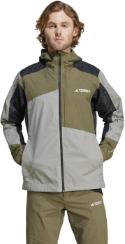 adidas Terrex Xperior Hybrid RAIN.RDY Regenjacke mit Kapuze