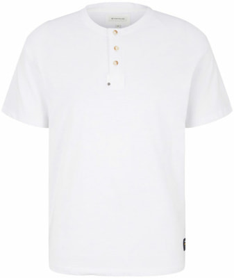 Tom Tailor Decorated Henley férfi póló