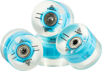 Firefly Skateboard Ersatzrollen LED ABEC 5