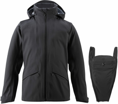 Mamalila Explorer 3L Hardshell-Tragejacke mit Kapuze